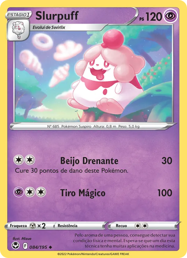 Slurpuff Tempestade Prateada 084/195