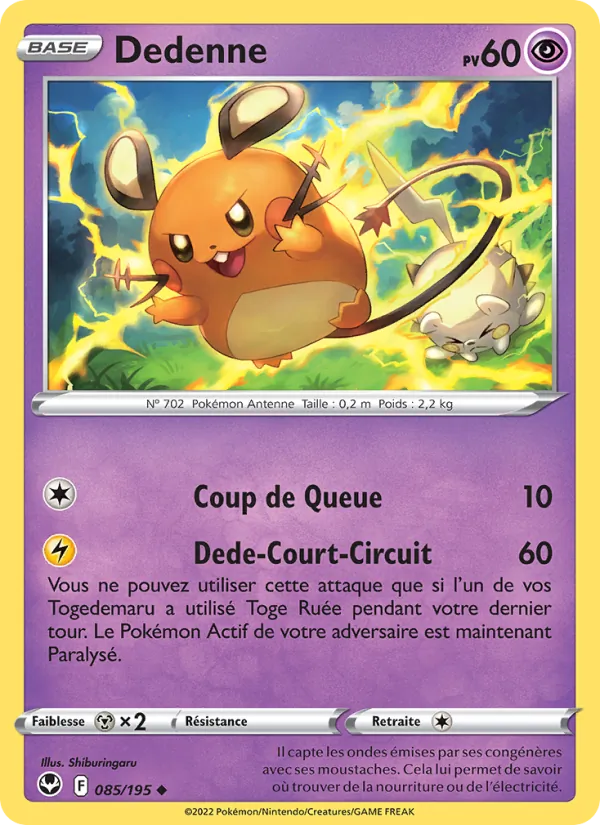 Dedenne Tempête Argentée 085/195