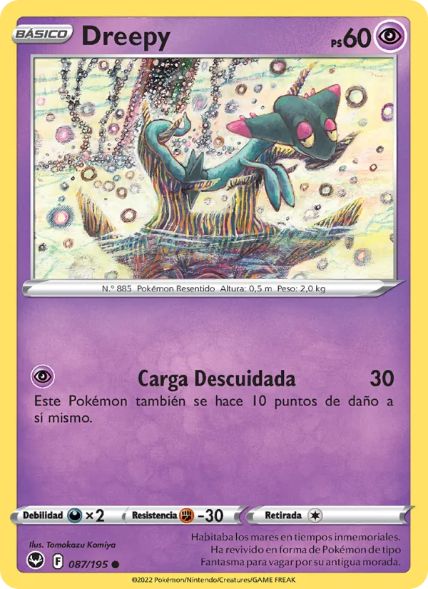 Dreepy Tempestad Plateada 087/195