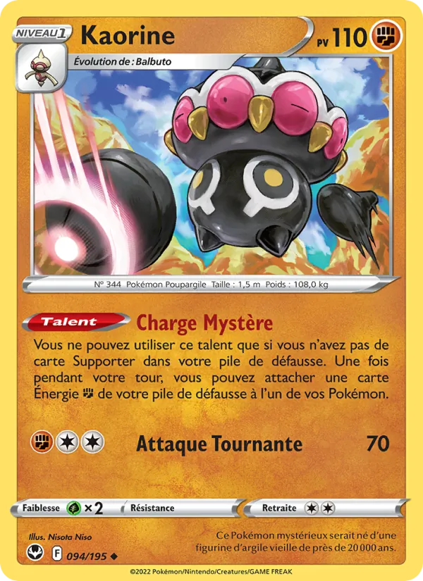 Kaorine Tempête Argentée 094/195