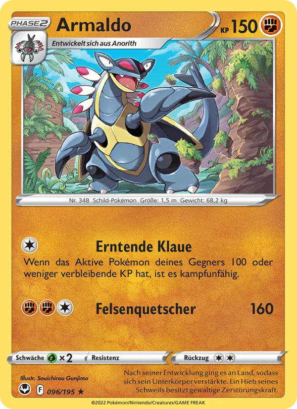 Armaldo Silberne Sturmwinde 096/195