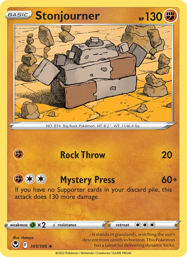 Stonjourner Silver Tempest 101/195