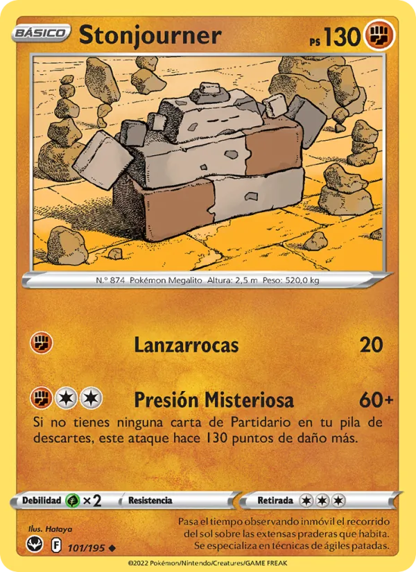 Stonjourner Tempestad Plateada 101/195