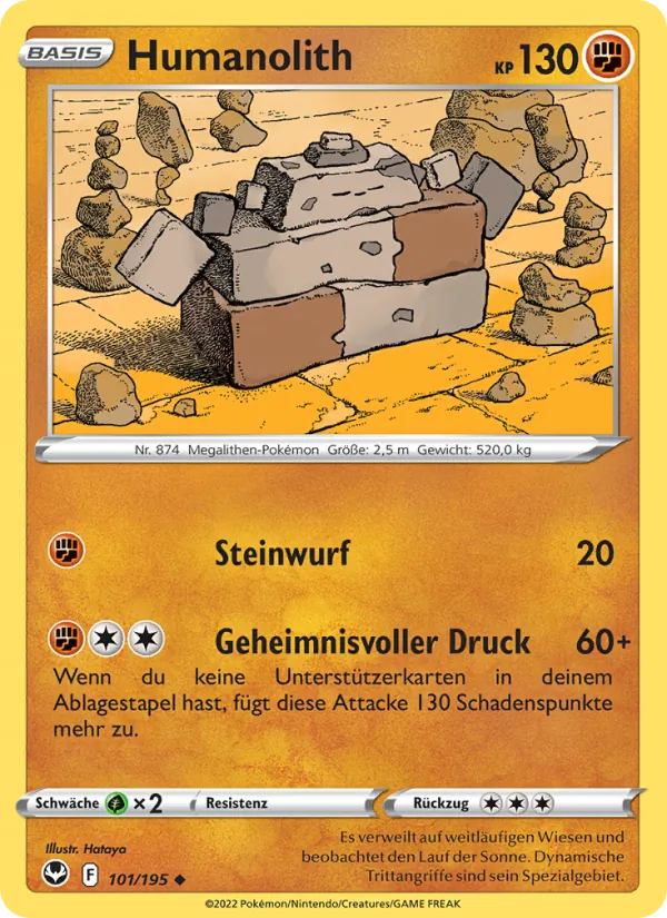 Humanolith Silberne Sturmwinde 101/195