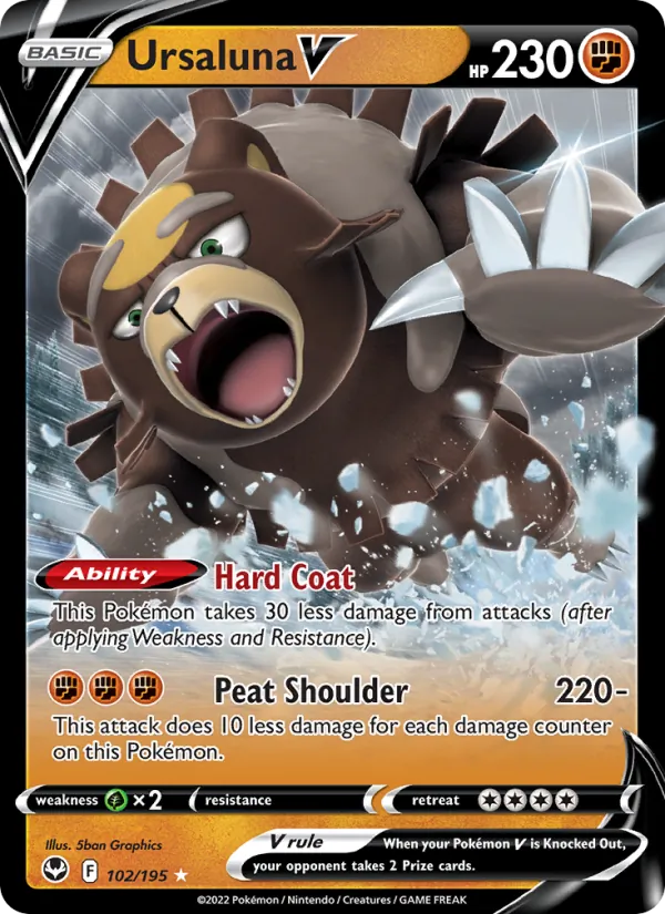 Ursaluna V Silver Tempest 102/195