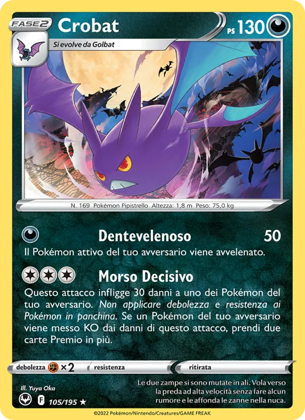 Crobat Tempesta Argentata 105/195
