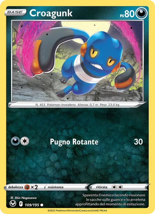 Croagunk Tempesta Argentata 109/195