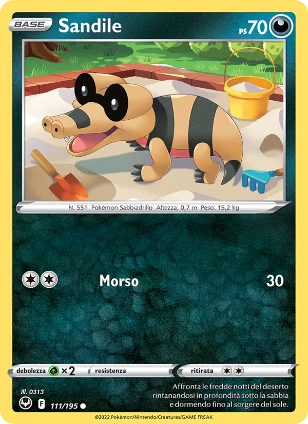 Sandile Tempesta Argentata 111/195