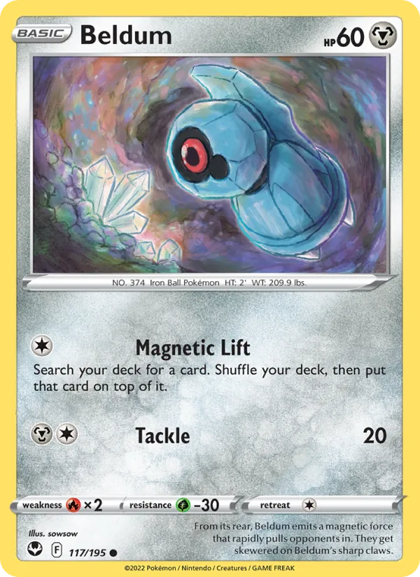 Beldum Silver Tempest 117/195