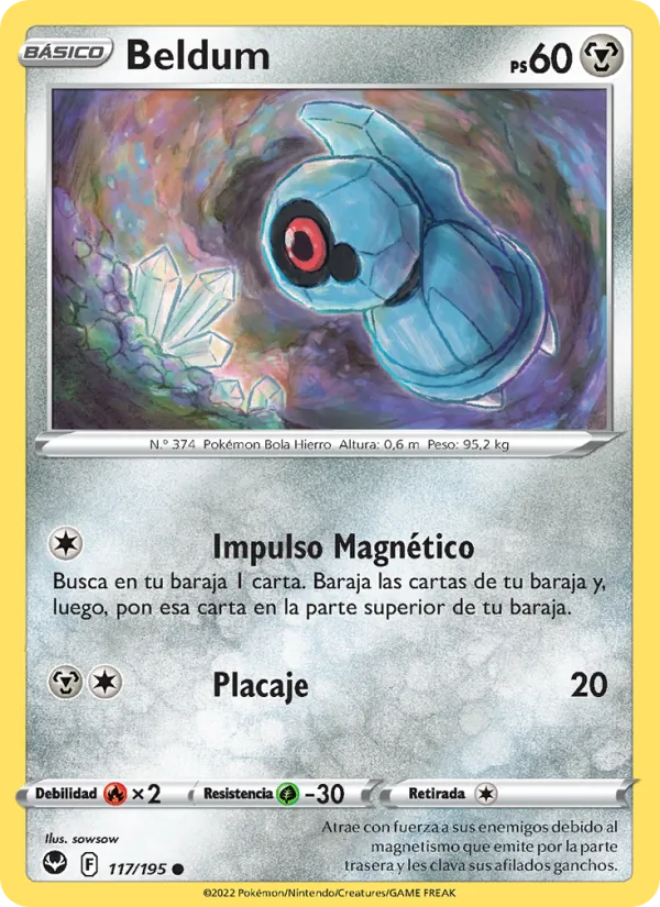 Beldum Tempestad Plateada 117/195
