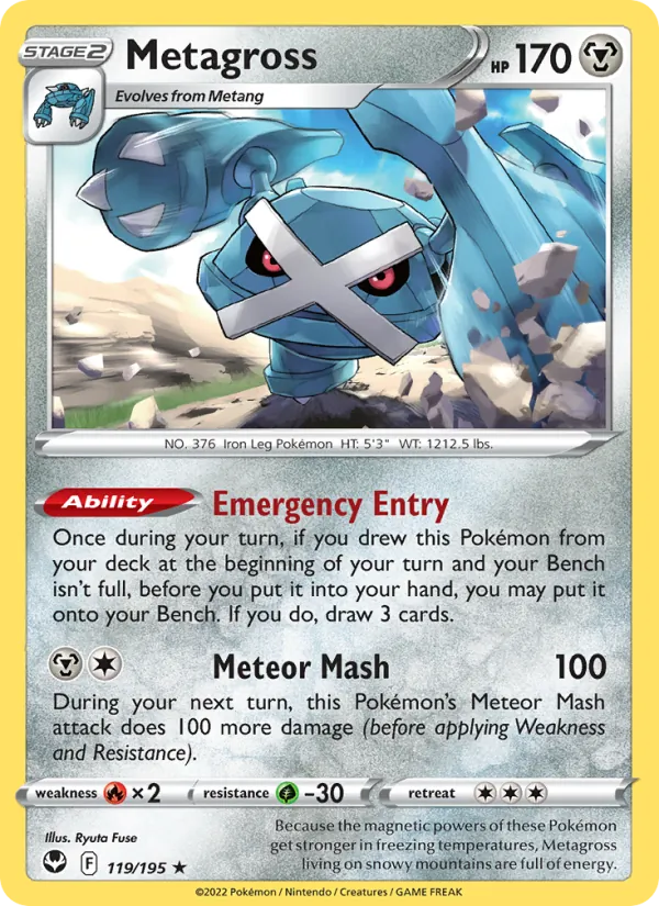 Metagross Silver Tempest 119/195