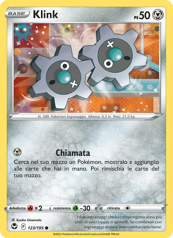 Klink Tempesta Argentata 123/195