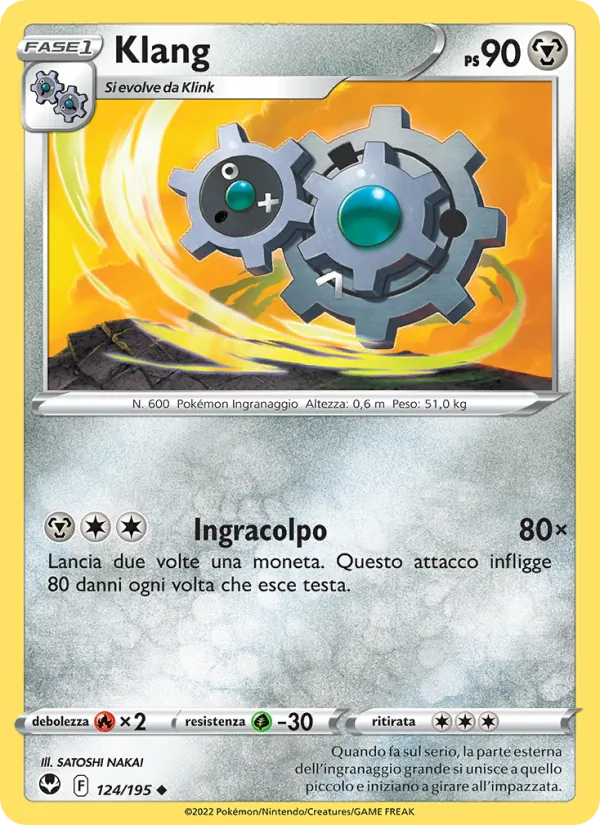 Klang Tempesta Argentata 124/195