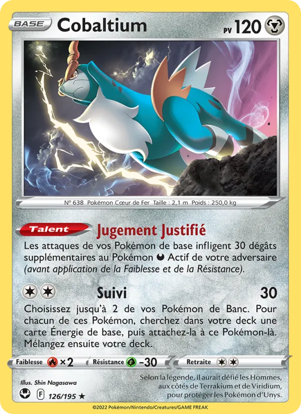Cobaltium Tempête Argentée 126/195