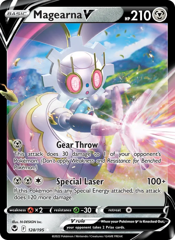 Magearna V Silver Tempest 128/195