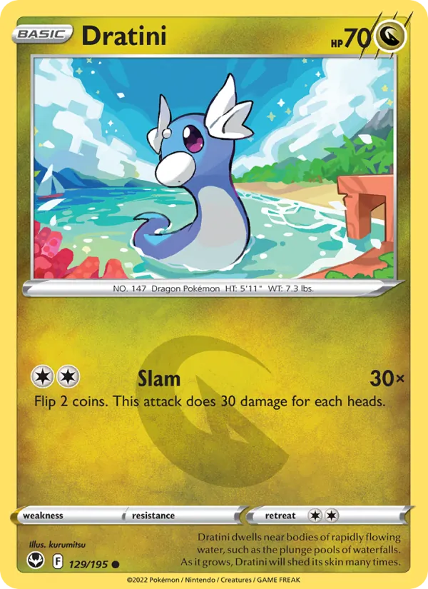Dratini Silver Tempest 129/195