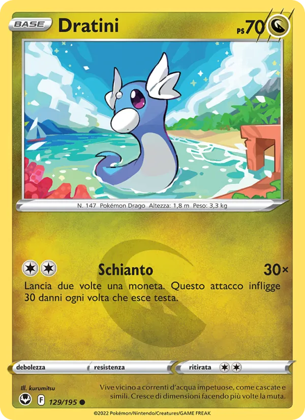 Dratini Tempesta Argentata 129/195