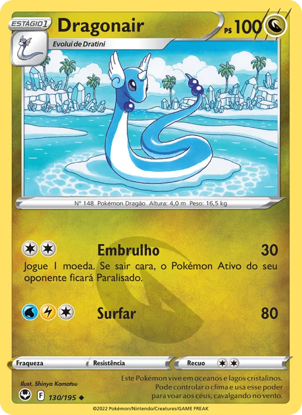 Dragonair Tempestade Prateada 130/195