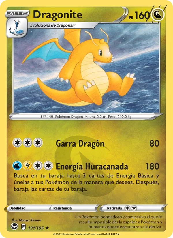 Dragonite Tempestad Plateada 131/195