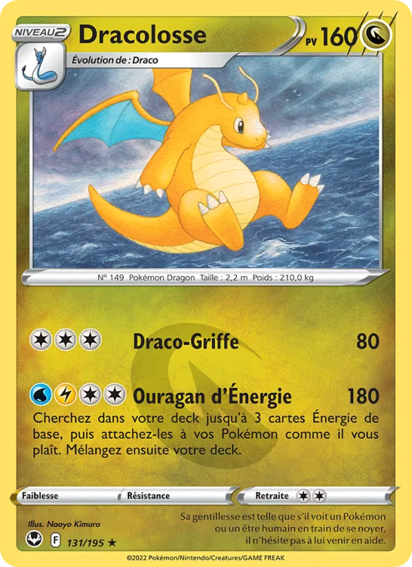 Dracolosse Tempête Argentée 131/195