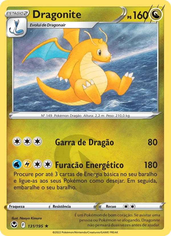 Dragonite Tempestade Prateada 131/195