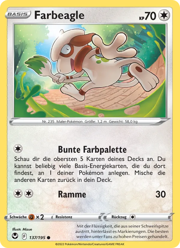 Farbeagle Silberne Sturmwinde 137/195