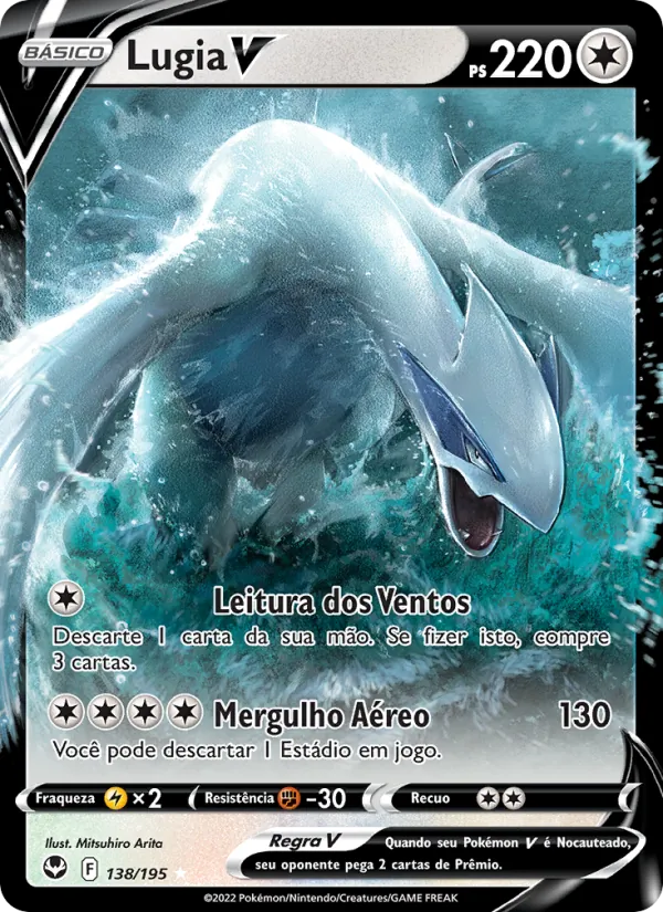 Lugia V Tempestade Prateada 138/195