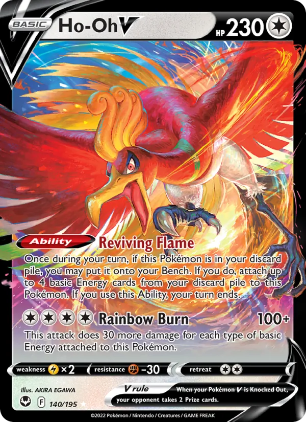 Ho-Oh V Silver Tempest 140/195