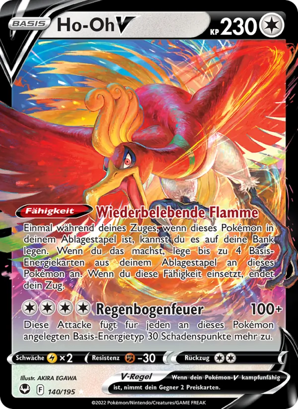 Ho-Oh V Silberne Sturmwinde 140/195