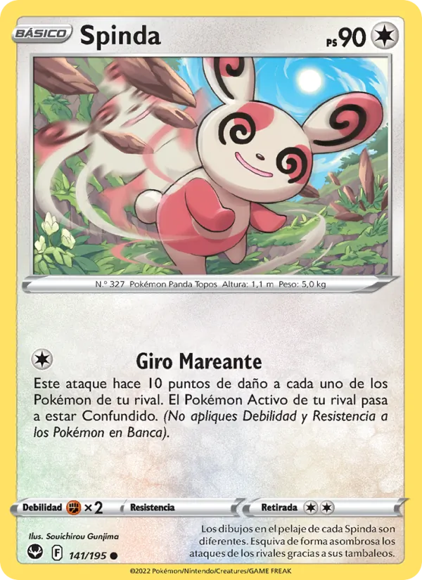 Spinda Tempestad Plateada 141/195