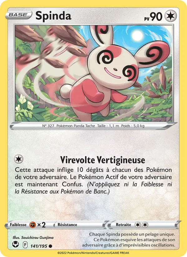 Spinda Tempête Argentée 141/195