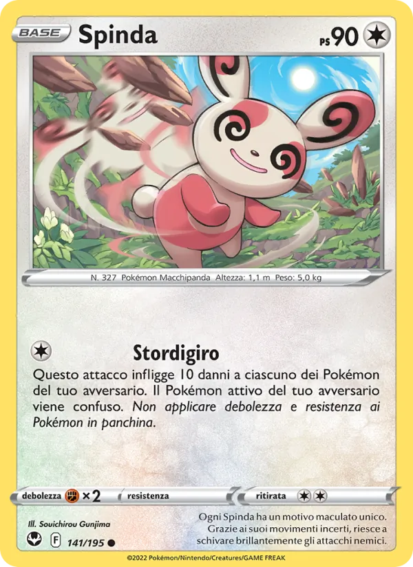 Spinda Tempesta Argentata 141/195