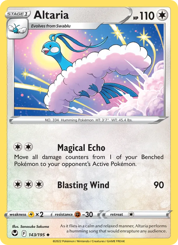 Altaria Silver Tempest 143/195