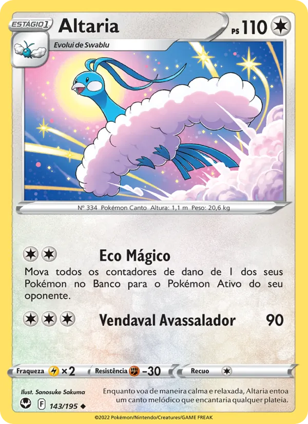 Altaria Tempestade Prateada 143/195