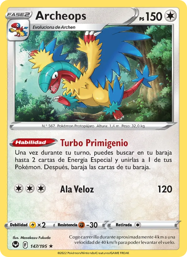 Archeops Tempestad Plateada 147/195