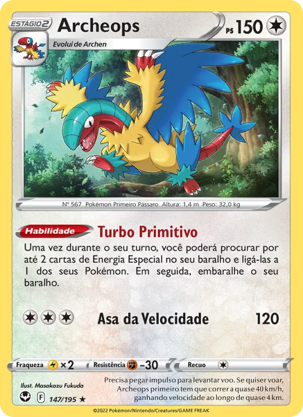 Archeops Tempestade Prateada 147/195