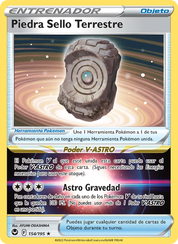 Piedra Sello Terrestre Tempestad Plateada 154/195