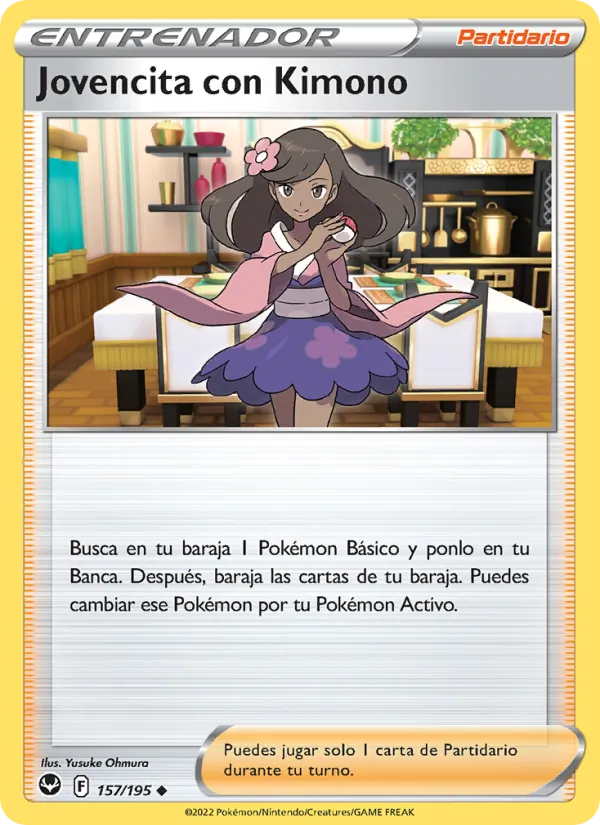 Jovencita con Kimono Tempestad Plateada 157/195