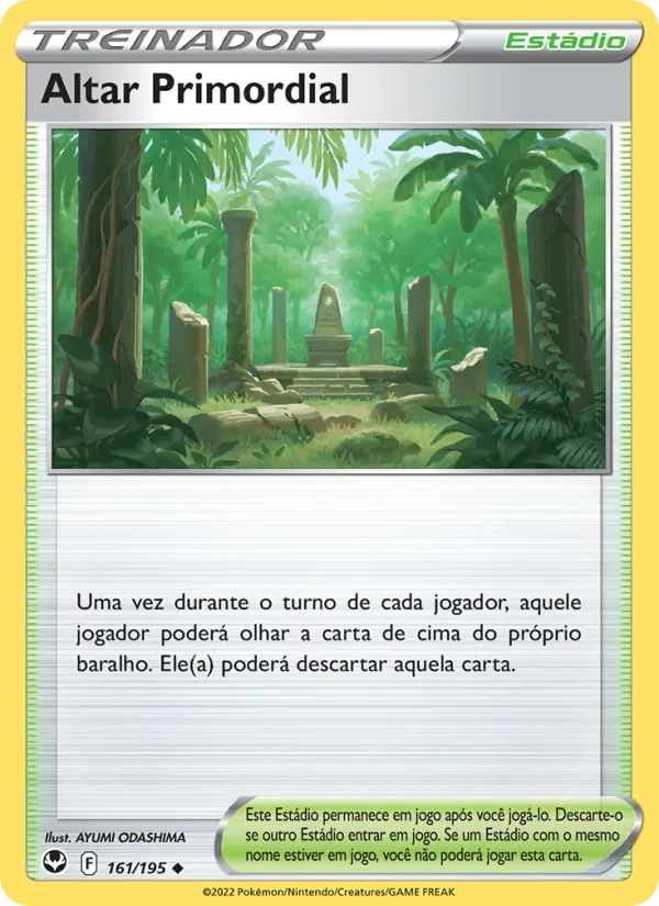 Altar Primordial Tempestade Prateada 161/195