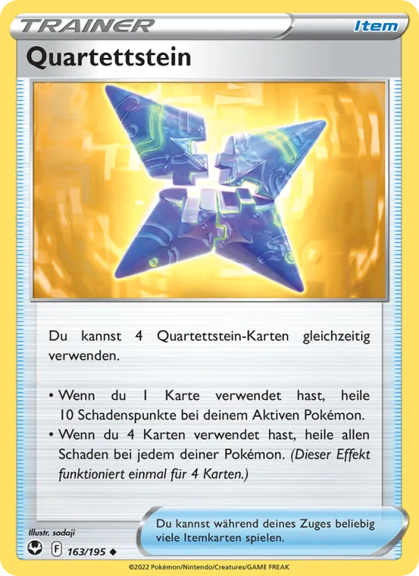 Quartettstein Silberne Sturmwinde 163/195