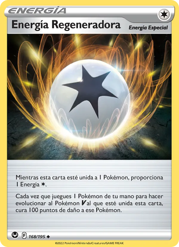 Energía Regeneradora Tempestad Plateada 168/195