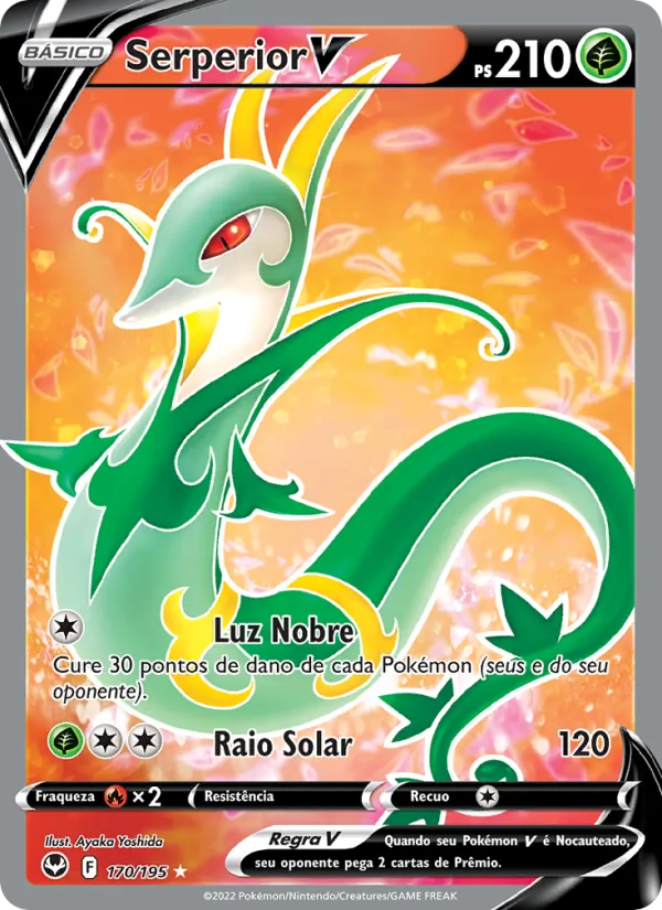 Serperior V Tempestade Prateada 170/195