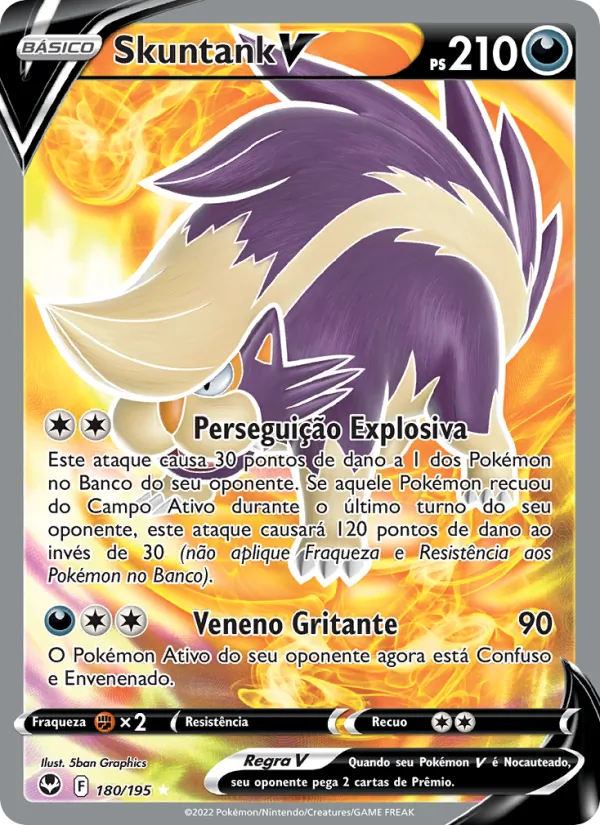 Skuntank V Tempestade Prateada 180/195