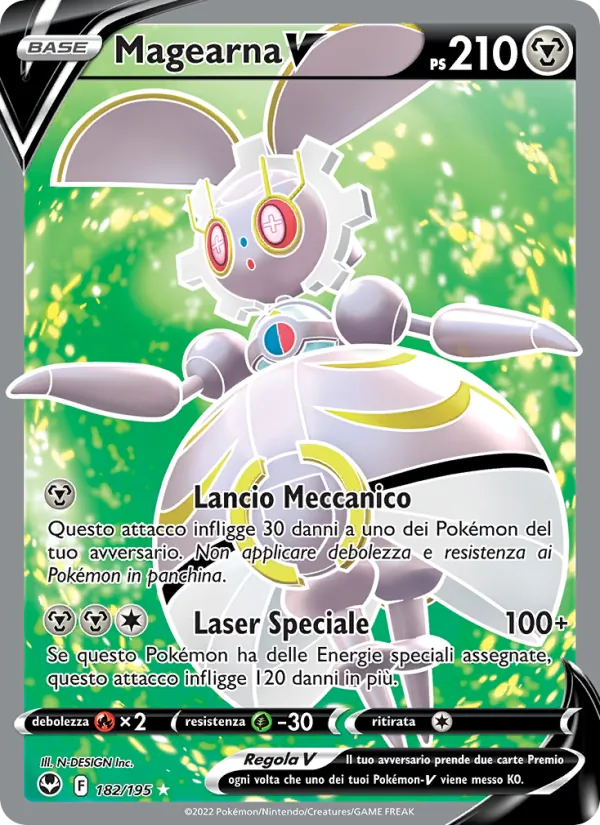 Magearna V Tempesta Argentata 182/195
