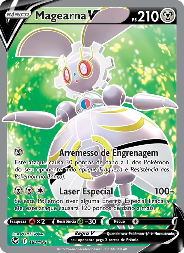 Magearna V Tempestade Prateada 182/195