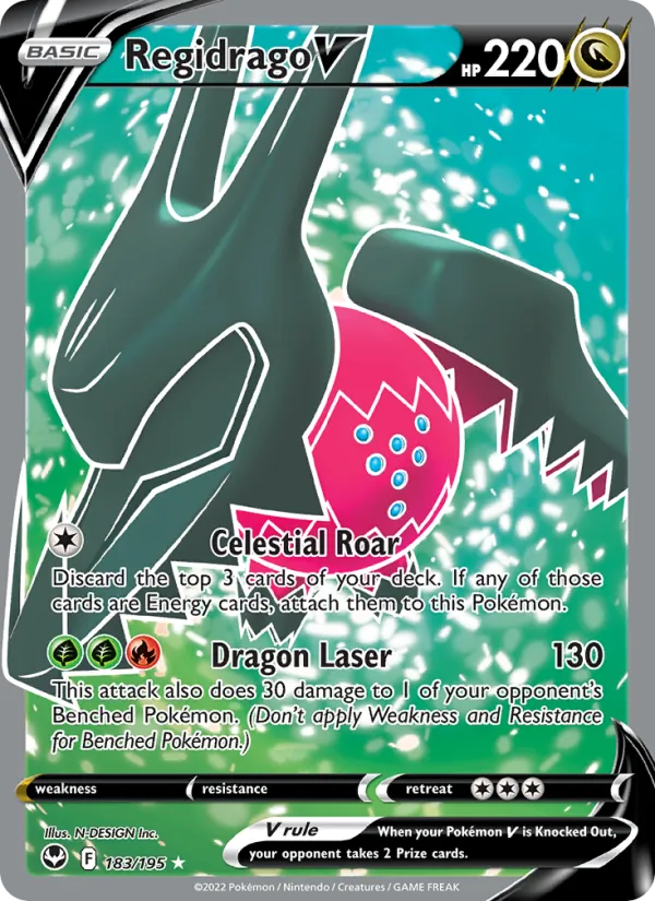 Regidrago V Silver Tempest 183/195