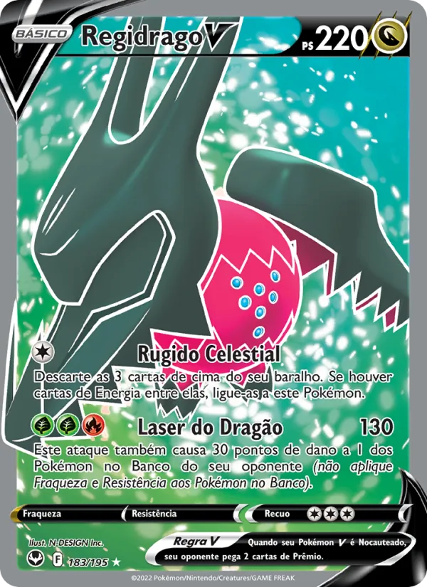Regidrago V Tempestade Prateada 183/195