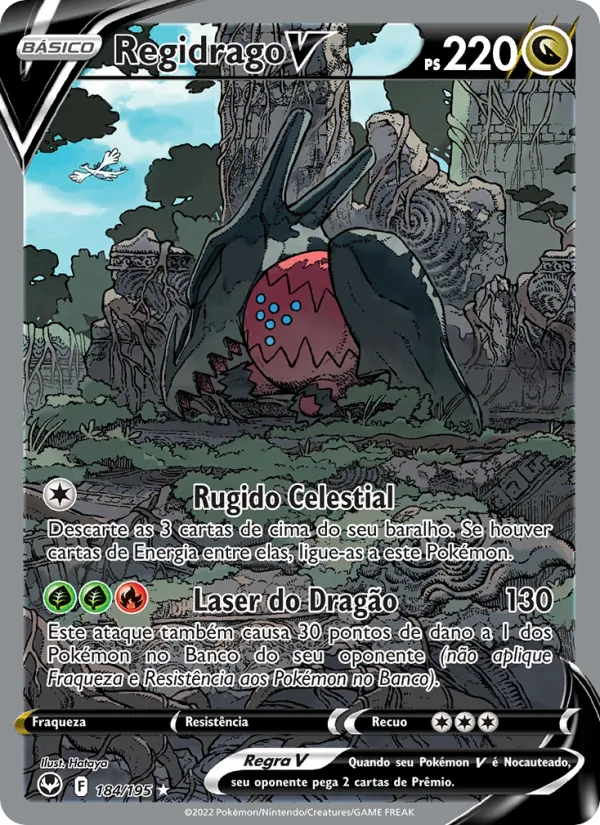 Regidrago V Tempestade Prateada 184/195