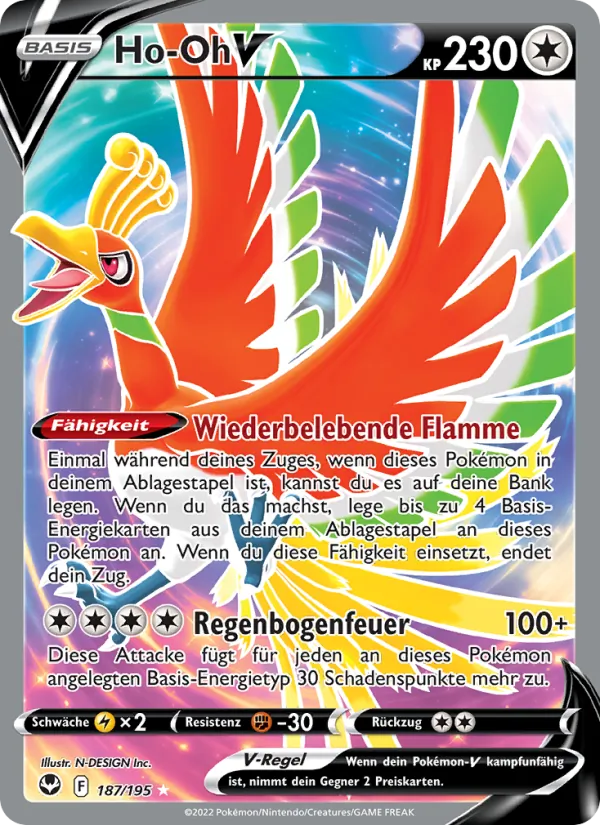 Ho-Oh V Silberne Sturmwinde 187/195