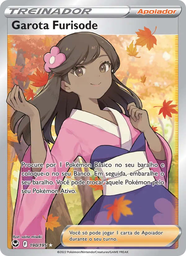 Garota Furisode Tempestade Prateada 190/195
